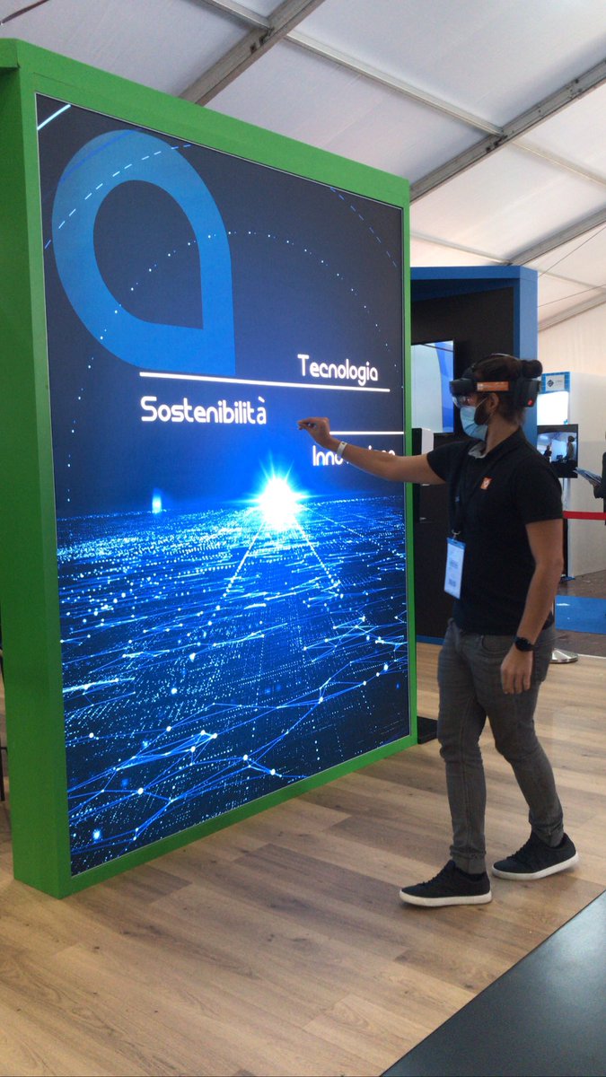 Innovazione e sostenibilità nello stand di <a href="/AceaGruppo/">Acea Gruppo</a>, Pad. B del #Gazometro Ostiense di #MFR2021