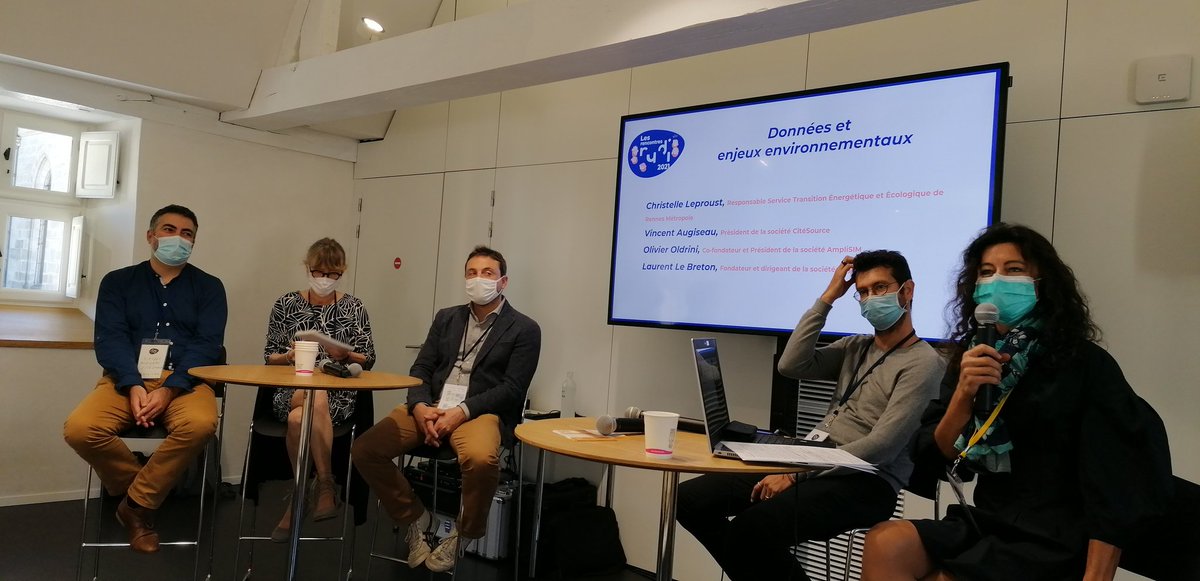 Données et enjeux environnementaux aux #rencontresrudi comment passer à l'action ? Le rôle de @projetRudi