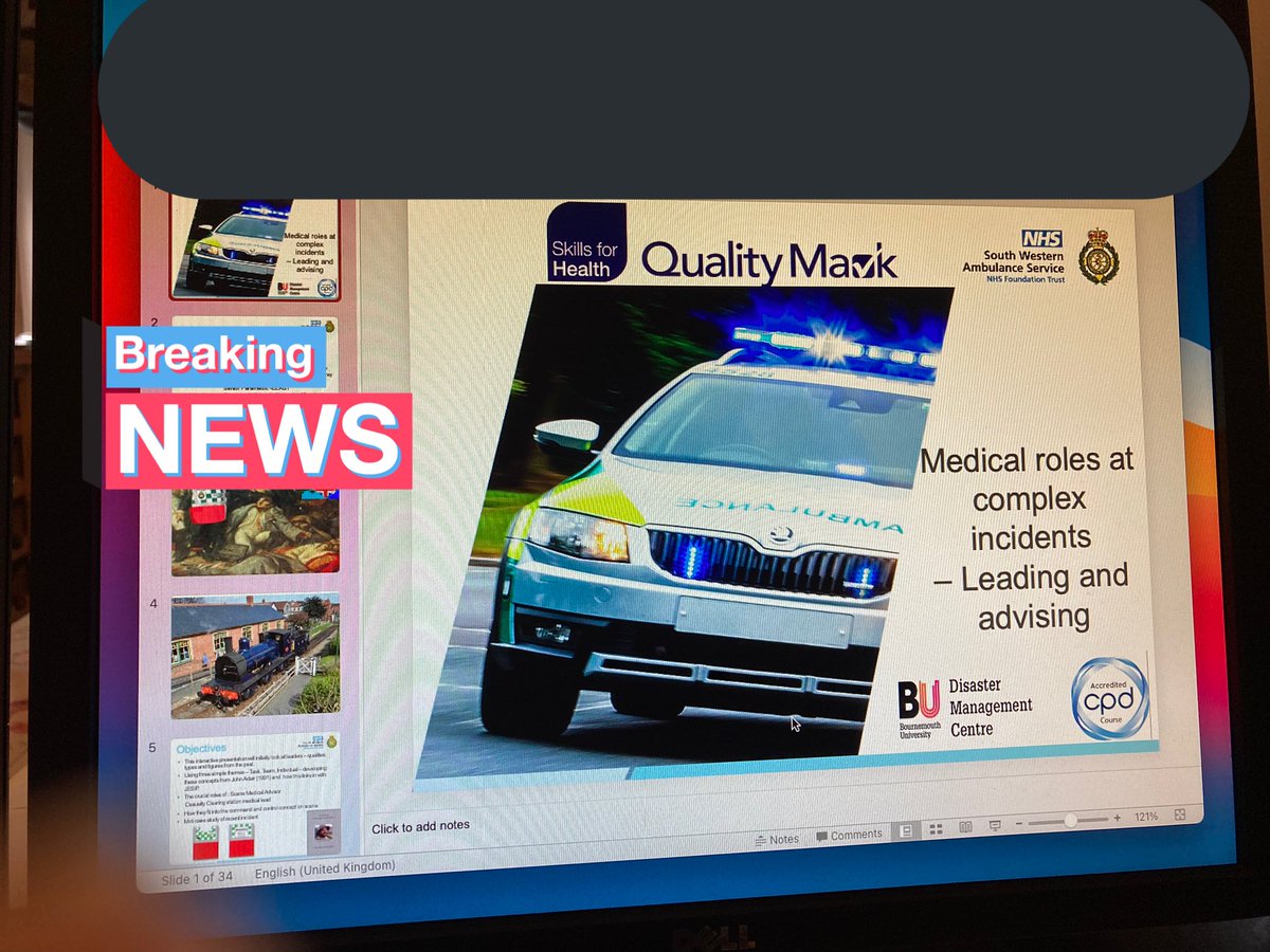 robertflute's tweet photo. A honour to speak at #BASICS21 @skillsforhealth @swasFT @swasft_eprr @BASICS_HQ https://t.co/zfUNyDwaxq