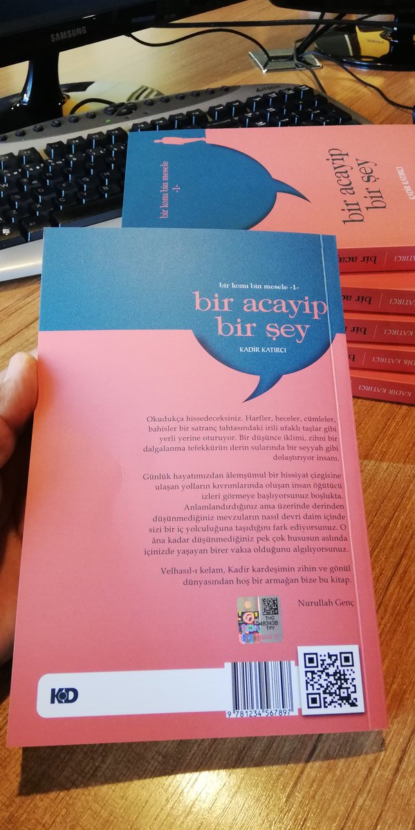 Kod Yayıncılık olarak edebiyat tarihine kazandırdığımız ilk kitap Yazar Kadir Katırcı'nın eseri oldu. Hayırlı olsun.