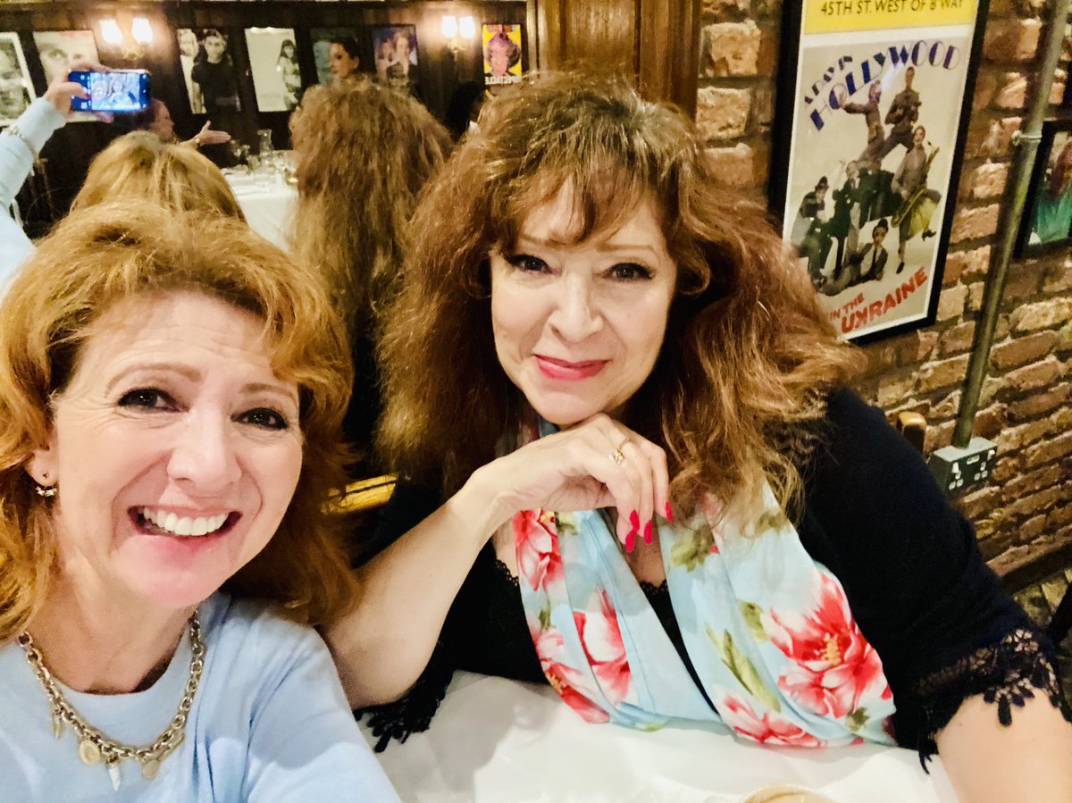 harriet_thorpe's tweet photo. There are no words to describe the joys of #Beautiful #InEveryWay @bonnie_langford + #Lunch at @JoeAllenWC2 #London ‘s #GoTo #Theatrical #Restaurant #Memories #Laughs + #PuttingTheWorldTorRights #WestEnd #Showbiz #whocouldaskforanythingmore https://t.co/CS5B35nghu