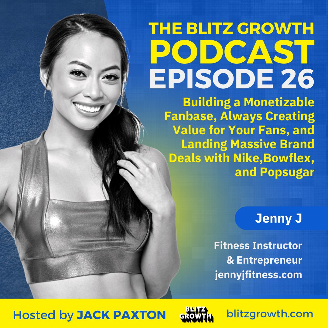 hyaxapp's tweet image. We spoke to Jenny who shared with us her secrets to building a niche monetizable fanbase. Jenny also showed us how she always creates value for her fanbase with her content and products. 🚀

Full Interview here - youtu.be/I_z72eM-_24 

#BuildingAFanbase  #BlitzGrowth