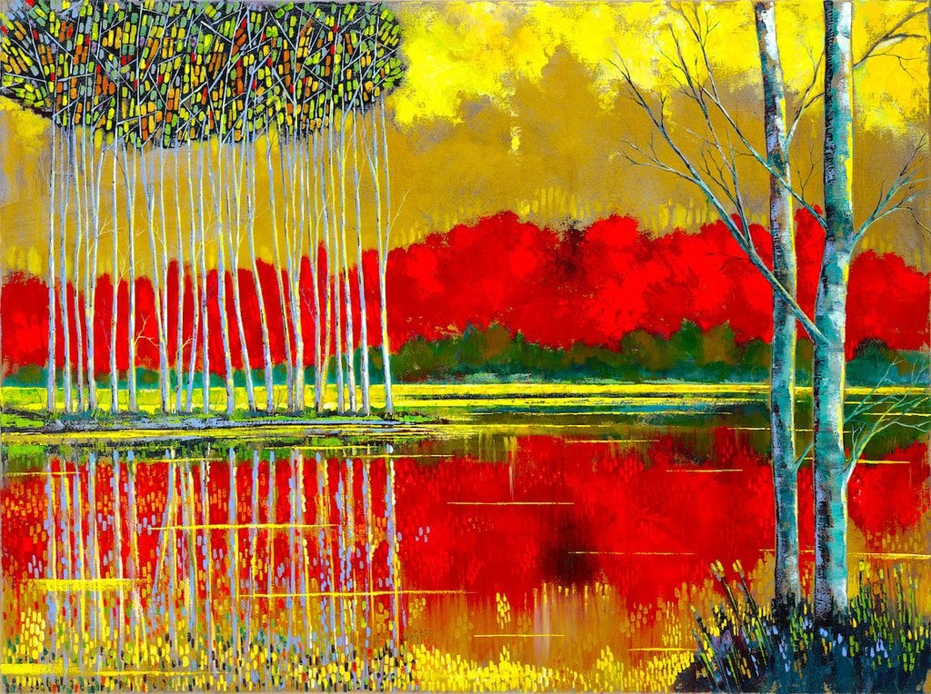 fraveris's tweet image. Ford Smith - American Abstract Expressionism painter, Depth of Meaning