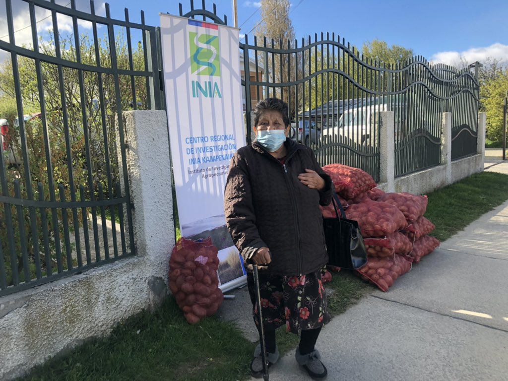 Inia_Kampenaike's tweet photo. Hoy en #PuertoNatales entregando #papasemilla @iniachile programa impulsado por @goremagallanes1 @COREMagallanes 🥔🥔@MinagriMagallan @FranciscoSalesZ @Kracola1 @MagallanesIndap https://t.co/wkaWwa0ZAG