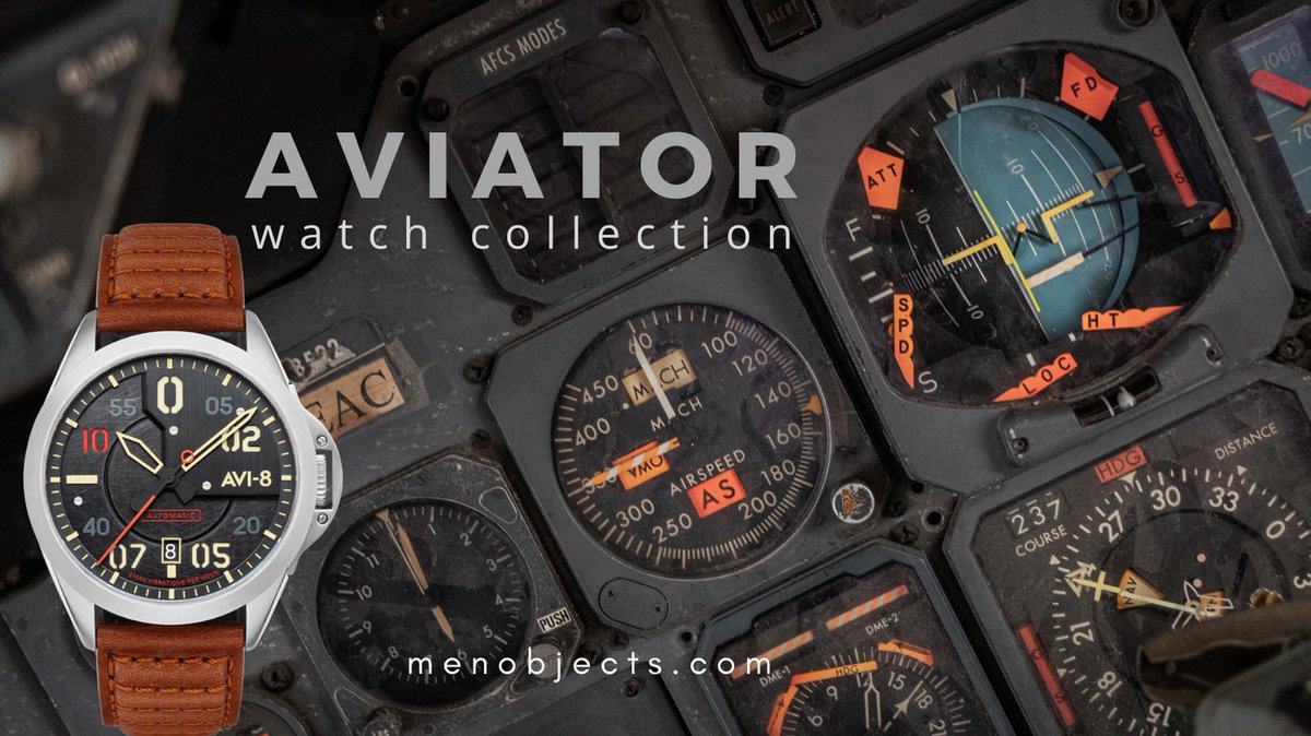 MenObjects's tweet photo. The Ultimate Vintage Watch Collection for Him: The Best looking pilot/aviator designs. https://t.co/Sgrpv1h6Ld https://t.co/TvND7lKP3Y