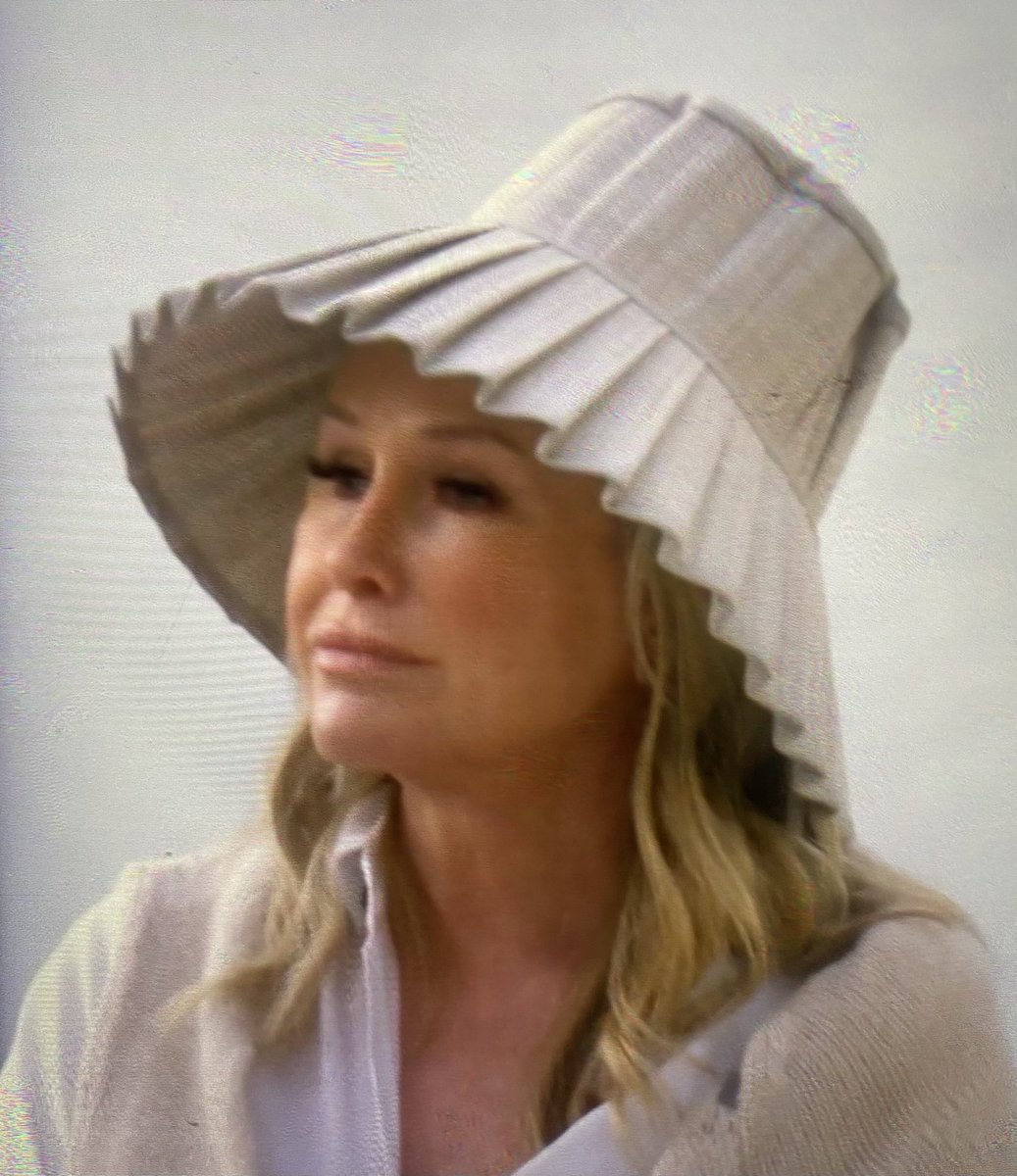 When you’re filming #rhobh in the morning and have Little House on the Prairie in the afternoon.
