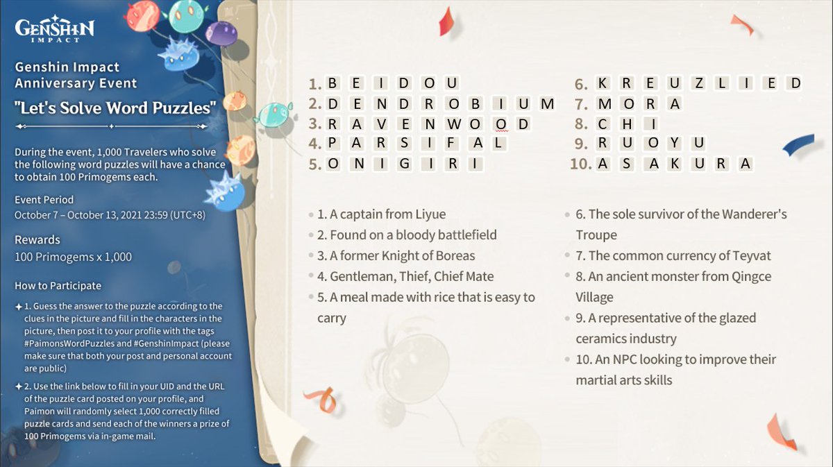 Asian135's tweet photo. good luck 
#PaimonsWordPuzzles #GenshinImpact https://t.co/q8zREFiSab