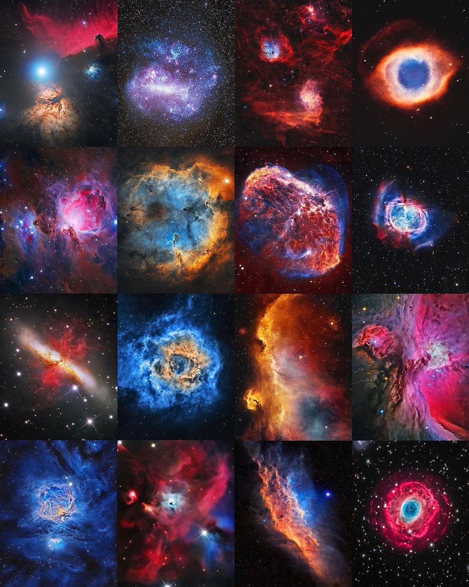aa_aeroespacial's tweet photo. Increíbles los colores de las nebulosas y galaxias tomadas por el Hubble.

-NASA https://t.co/0azPIjJRI0