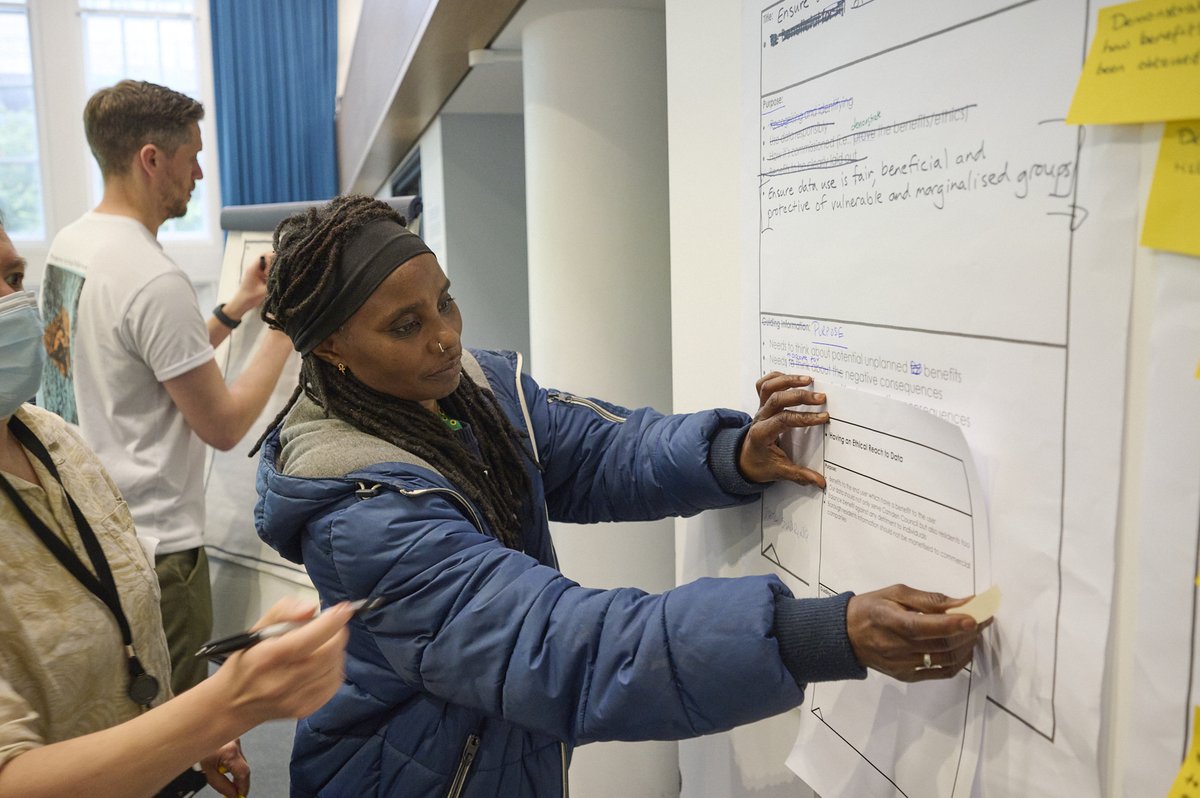 CamdenCouncil's tweet photo. Thank you to residents from across Camden who met over the last few weeks to help develop our new Data Charter.
This will guide how we use the data we hold, now and in the future, to make sure data decisions are safe and ethical.
1/2 https://t.co/dn67Vl62eV