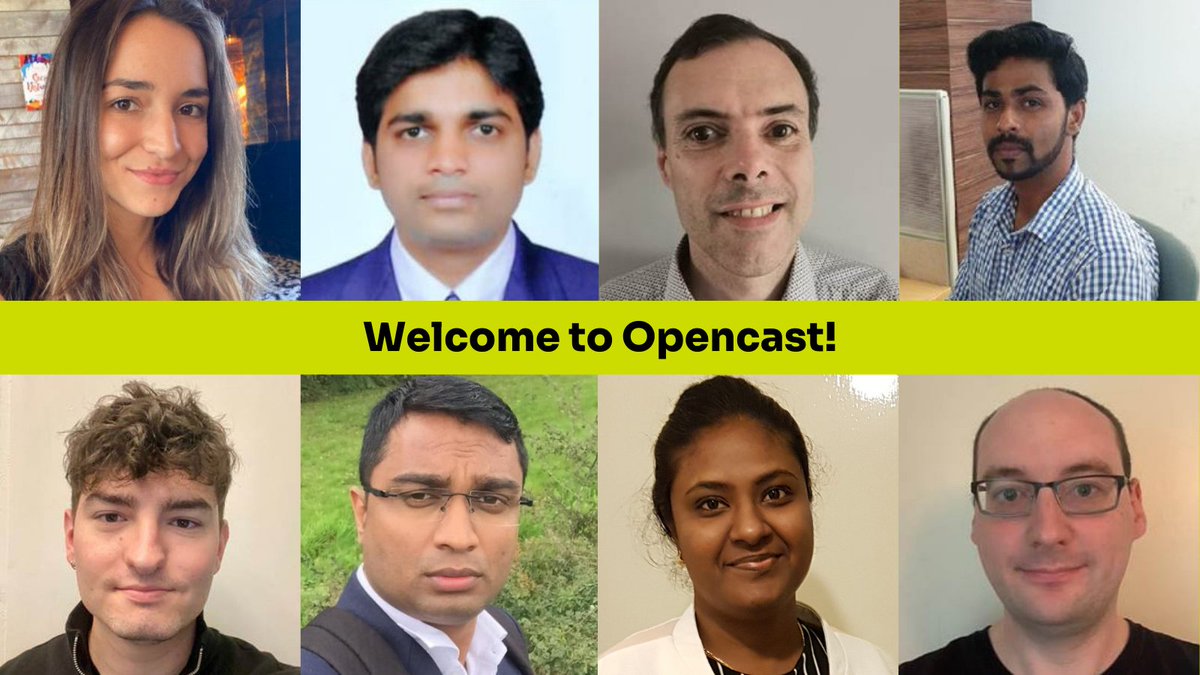 TeamOpencast's tweet image. A warm welcome to all our new starters who joined us last month. Welcome to the team!

If you&apos;d like to join our rapidly growing team, visit opencastsoftware.com/careers/ and apply for any of vacancies.

#PotentialMadePowerful #UKJobs #JobsInTech #CareersInTech
