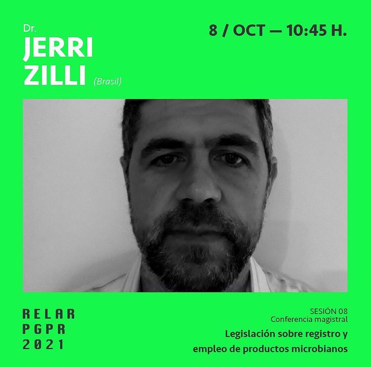 RelarPgpr's tweet photo. A las 10:45 hrs. cierra la sesión de trabajo 08, la conferencia magistral del Dr. Jerri Zilli. No se la pierdan!

@FagroUdelar @QuimicaUruguay @Udelaruy @IIBCE @INIA_UY @ANIIuy @MGAPUruguay @MEC_Uruguay @AUGMoficial @ARLallemandPC @Mvot_Uruguay @Uruguay_Natural @FcienUdelar https://t.co/QLGQP7pZIa