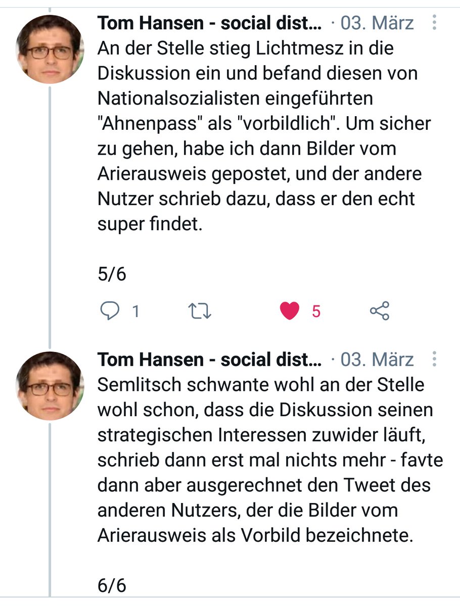 robertwagner198's tweet photo. Warum die Einstufung des „Instituts für Staatspolitik“ als gesichert rechtsextrem vollkommen richtig ist, ein Bsp.: Der IB-Ideologe Martin #Semlitsch schwärmt in der #Sezession vom NS-Ahnenpass u. zitiert zustimmend einen NPD-Antrag zum „biolog. Fortbestand des deutschen Volkes". https://t.co/sDgTa8FRnW