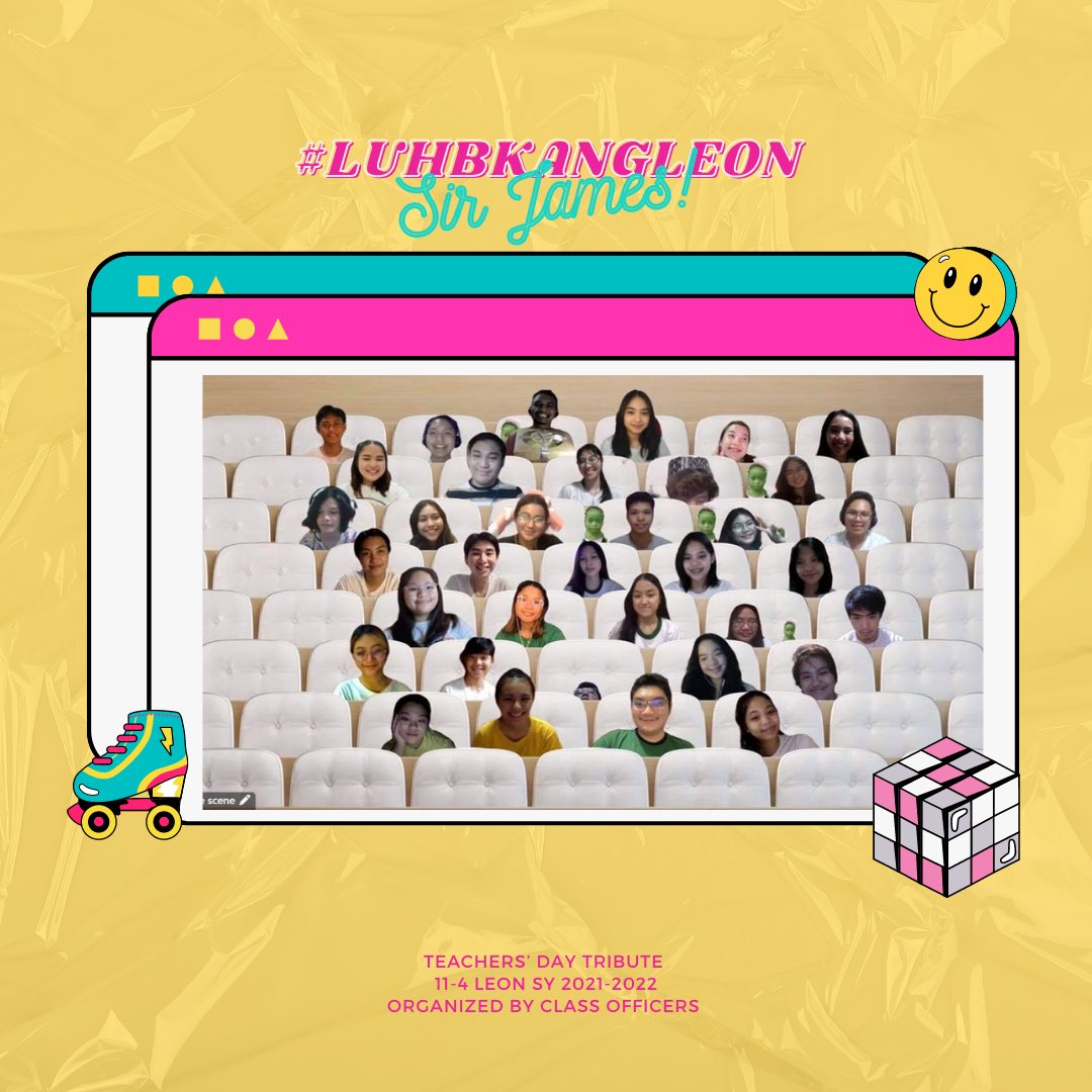 114BRLEON's tweet photo. At dito na nagtatapos ang ang #LUHBkangleon: Teachers’ Day Tribute to Sir James. Sana’y natuwa ang lahat sa aming mga inihandang palaro at premyo! 🥳 Maraming salamat sa inyo, Leon.

We love you, Sir! ❤️💛💚 https://t.co/yGIPq9arrj