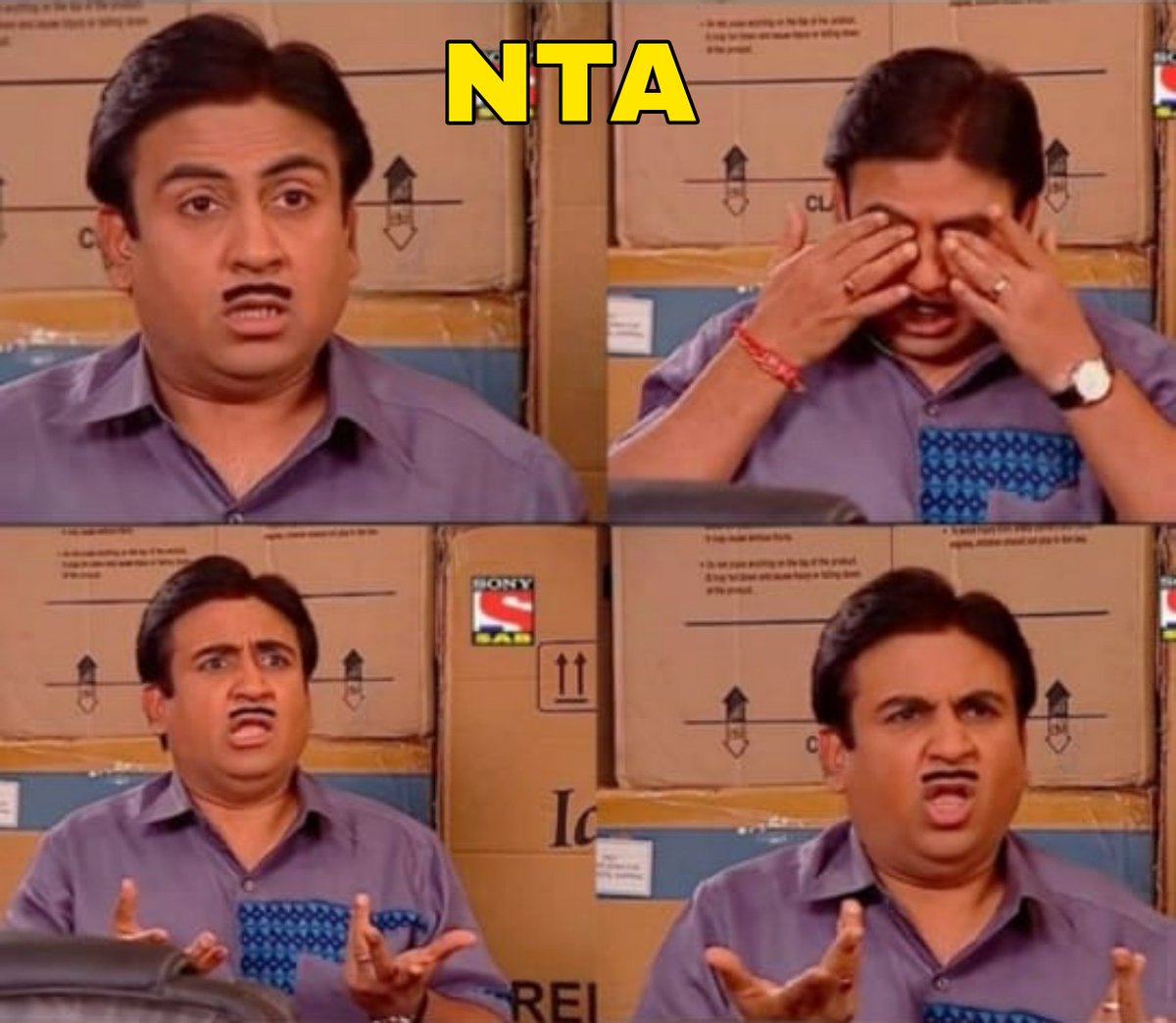 Shshwtd1's tweet photo. When student saw question out of syllabus in the examination hall
#Cancelbhuentrence 
#BoycottNTA 
@surajbhuworld @bhupro @VCofficeBHU @yadavtejashwi @TheLallantop @ANI @News18Bihar @registrarbhu @narendramodi @aajtak @laluprasadrjd @yadavtejashwi @DG_NTA https://t.co/yNIuBKzg0y