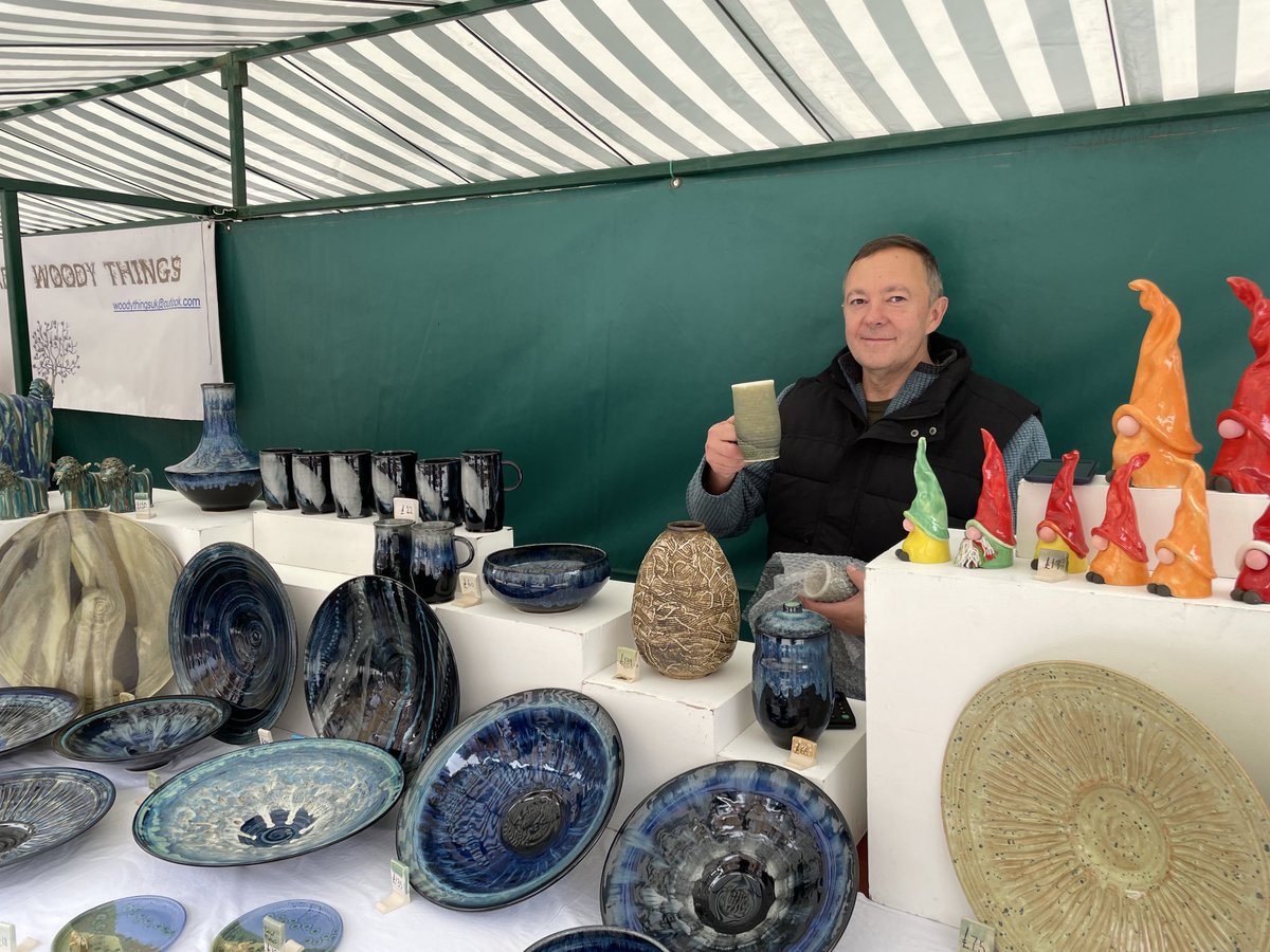 amyMYMag's tweet photo. Great morning @edgbastonvillage Artisan Market. Thank you ⁦@tanrosie⁩ @rourkespies @ctkeramics https://t.co/31ozLfQGpa