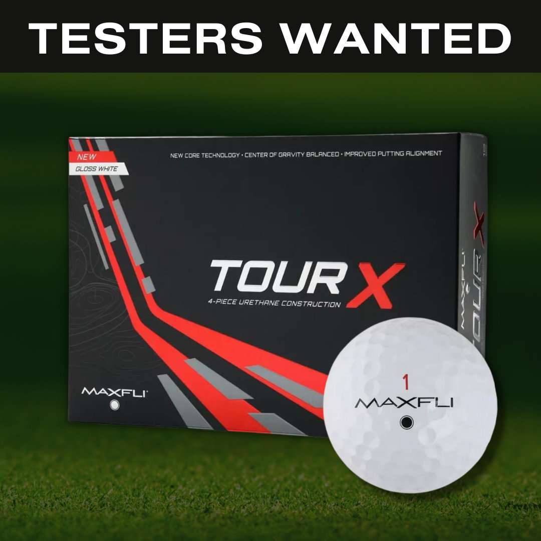 MyGolfSpy's tweet photo. RETWEET to be a MyGolfSpy Tester 🚩

Are the Maxfli Tour &amp; Tour X really the most underrated premium ball on the market? 

You tell us!

BECOME A TESTER 👉🏽 https://t.co/G14W9WwdKb https://t.co/xGoAPPSdeo