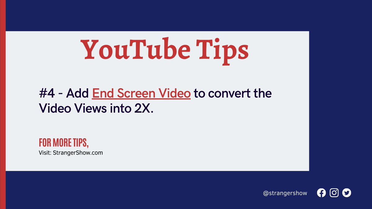 strangershow's tweet image. #YoutuberTips #strangershow