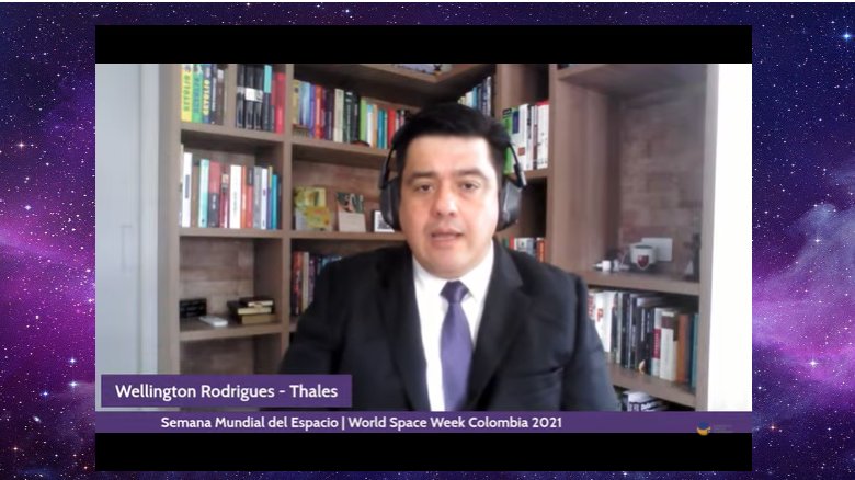 #WSWColombia2021 | <a href="/ThalesLATAM/">Thales LATAM</a> nos cuenta la experiencia de Brasil en temas de cooperación internacional espacial