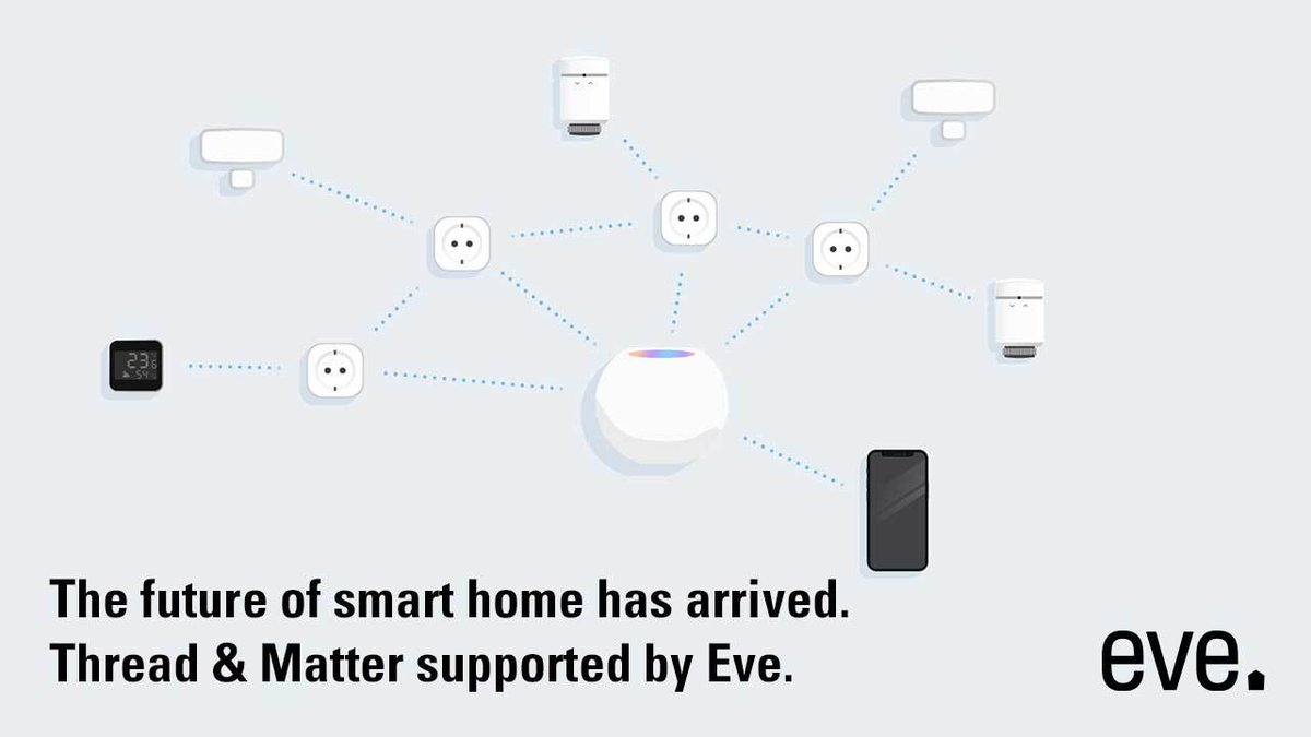 meeteve's tweet photo. Have you ever wondered what #Thread and #Matter is all about?
Here is a full rundown.
The future of smart home has arrived.
#Threaducation
https://t.co/TK8aYCQC1N https://t.co/cqVxEDXaNM