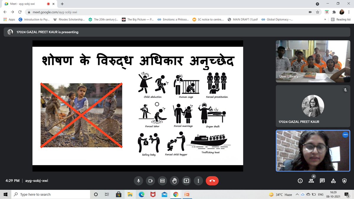 RgnulLAC's tweet photo. Succefully conducted third class of Project Kaksha at @BansaLibrary.
The students learnt about various facets of fundamental rights in India.
Can't wait for the next session!
#ProjectKaksha https://t.co/WJ3a4oBup8