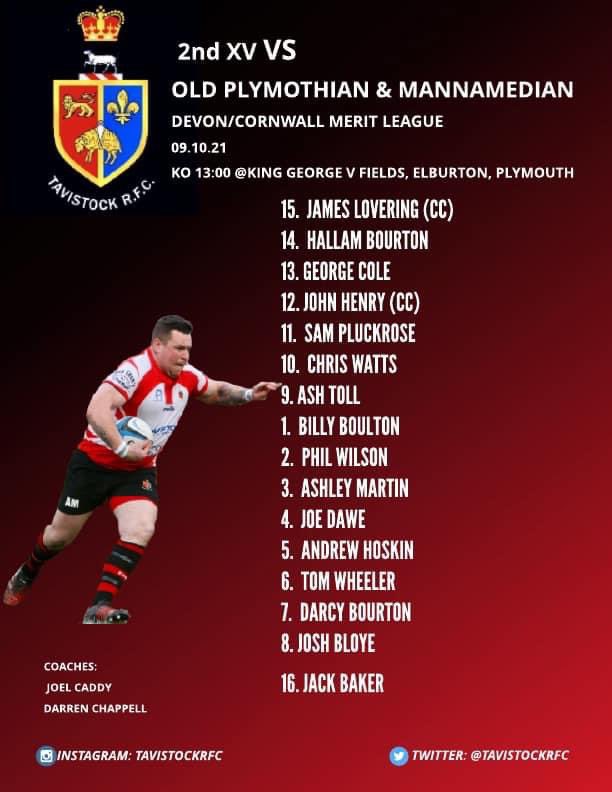 Tavistock RFC (@tavistockrfc) on Twitter photo ***SQUAD ANNOUNCEMENT***
Here are your Tavistock sides for this weekend!
1st XV are away to <a href="/withycombe/">bridget withycombe</a>.
🕒14:30 KO
Tavistocks 2nd XV are also away this weekend where they take on OPM’s
🕒13:00 KO
🔴Come and support the lads ⚫️
#moorlanders ***SQUAD ANNOUNCEMENT***
Here are your Tavistock sides for this weekend!
1st XV are away to <a href="/withycombe/">bridget withycombe</a>.
🕒14:30 KO
Tavistocks 2nd XV are also away this weekend where they take on OPM’s
🕒13:00 KO
🔴Come and support the lads ⚫️
#moorlanders