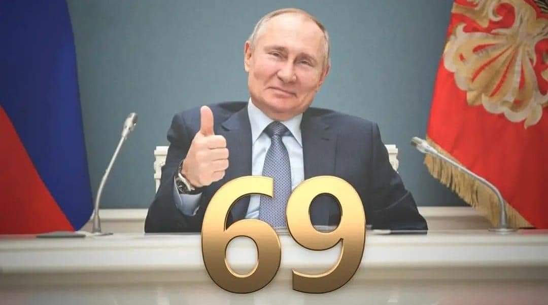 Happy birthday  to President Vladimir Putin.   
