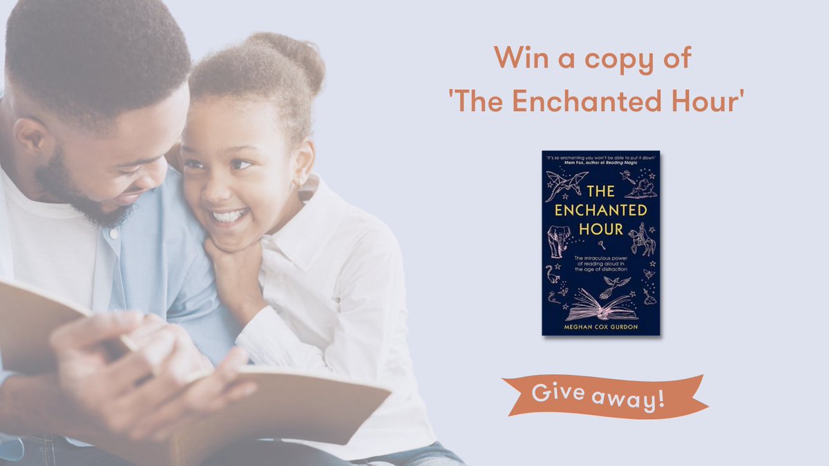 MaggieRoseBooks's tweet photo. #GIVEAWAY
Reading aloud is the 1st step in giving your child a life-long love of reading. 

#Win a copy of 'The Enchanted Hour: The Miraculous Power of Reading Aloud in the Age of Distraction'. 

TO ENTER
1️⃣Like &amp; RT
2️⃣Follow @MaggieRoseBooks
3️⃣Comment #ReadAloud

T&amp;Cs in thread https://t.co/ofbwIYxqNH
