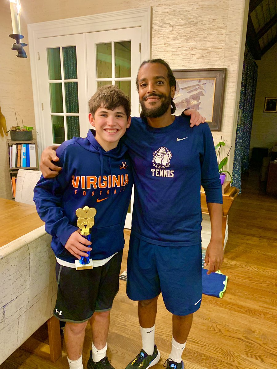 Love it when my kids bring home some hardware! Huge shoutout to Asher for winning the L7 this weekend #DmvTennis #TrustTheProcess #HouseOfTennis