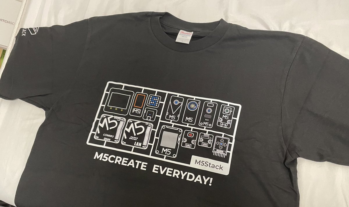 RAWSEQ's tweet photo. Thank You !!! #M5Stack &amp; #SwitchScience
#M5Stack_Contest_2021 https://t.co/0PjiapTExl