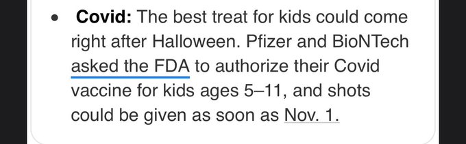 This is madness. The kids are more at risk from the flu. We&rsquo;re seeing serious adverse reactions in young<a href="/tag/dogeday"class="tags"><span>#dogeday</span></a>
