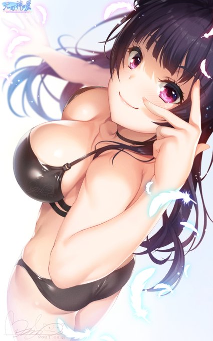 #秋だけどまだ全然暑いので水着絵再掲してもいい水着たくさん描いてます#ラブライブ #津島善子 #西木野真姫 #渡辺曜 #小泉花陽 #シャニマス #月岡恋鐘 