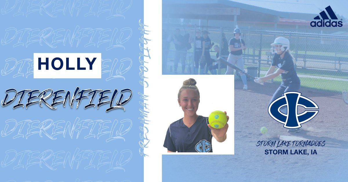 ICCCSoftball's tweet image. It’s Freshman Friday🔱!!
Position: Outfield
Fav pastime: Going boating with family/friends
Major: Turfgrass Management
Why ICCC?: I chose ICCC because of the great atmosphere and the awesome softball program!
We are so excited to have you Holly! @HDierenfield