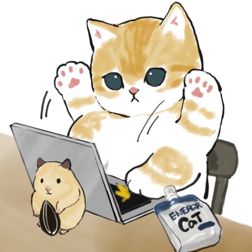 「猫 ノートパソコン」のTwitter画像/イラスト(人気順)