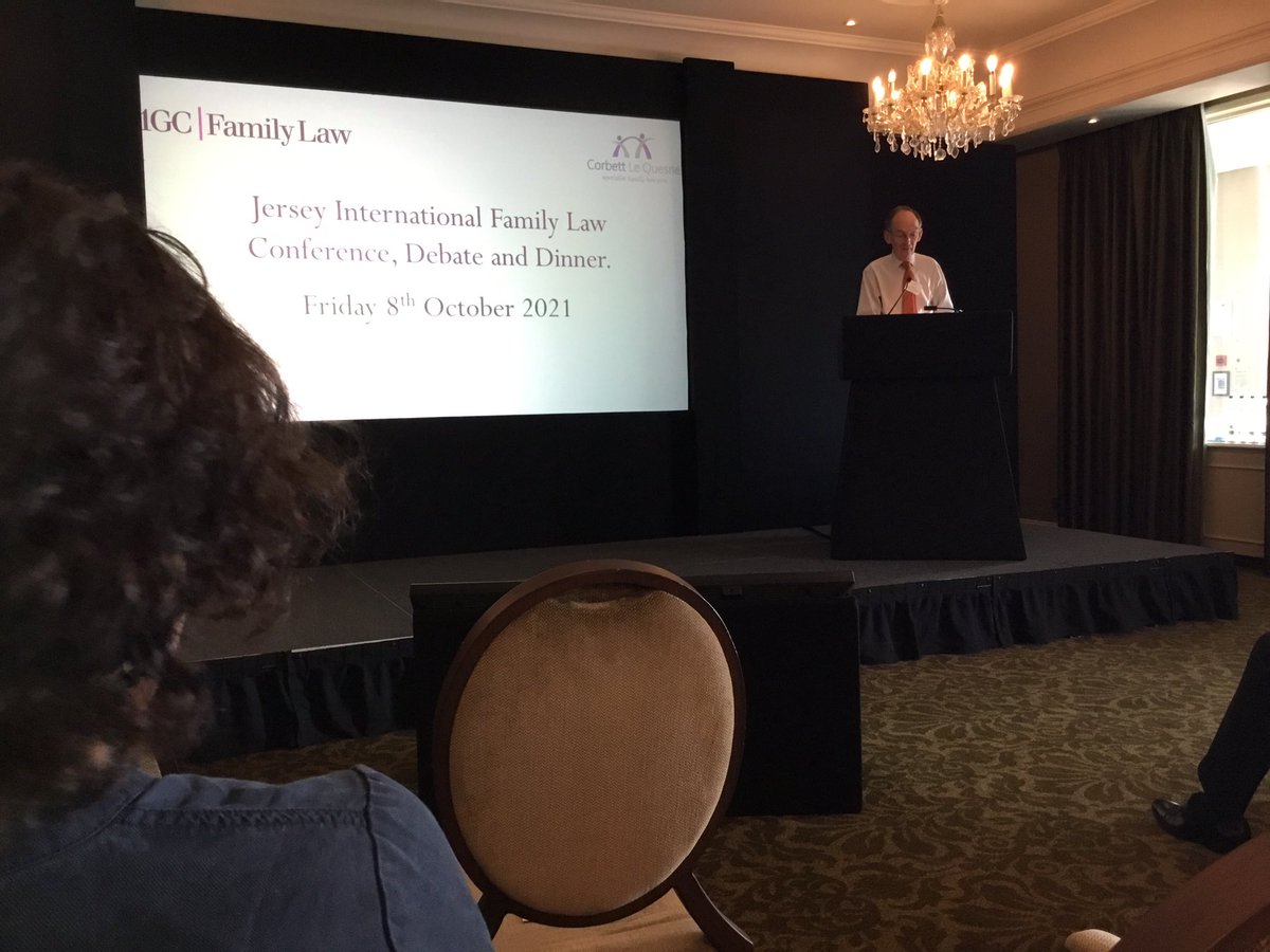 Lady Hale in London and the President in Jersey - what an auspicious day