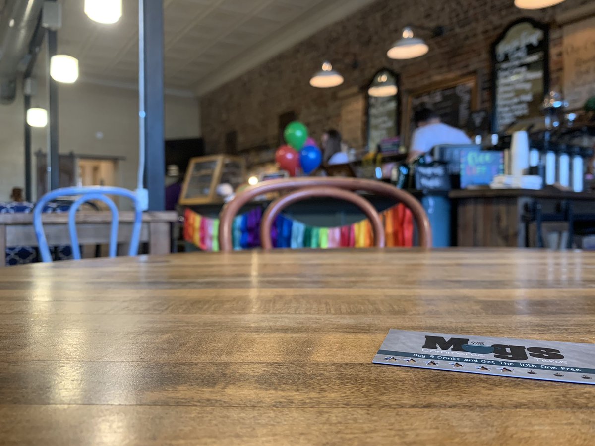 AdvWithATexan's tweet photo. I love supporting local businesses. Today is my local coffee shop @mugsonthesquare 4th birthday! Do you shop local? https://t.co/rMCovSAAPM