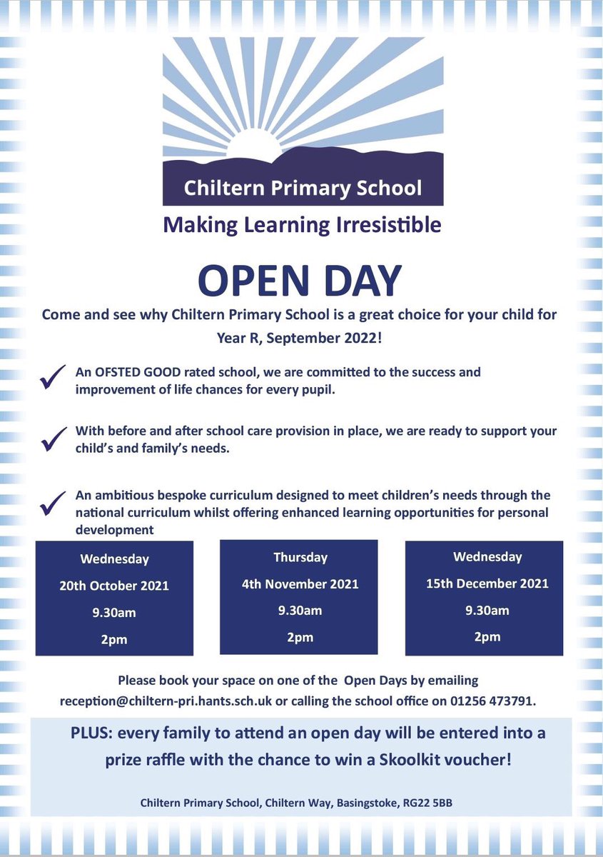 ChilternY6's tweet photo. Come and visit us @ChilternSch to see why we are #makinglearningirresistible https://t.co/YsQOiMF0gO