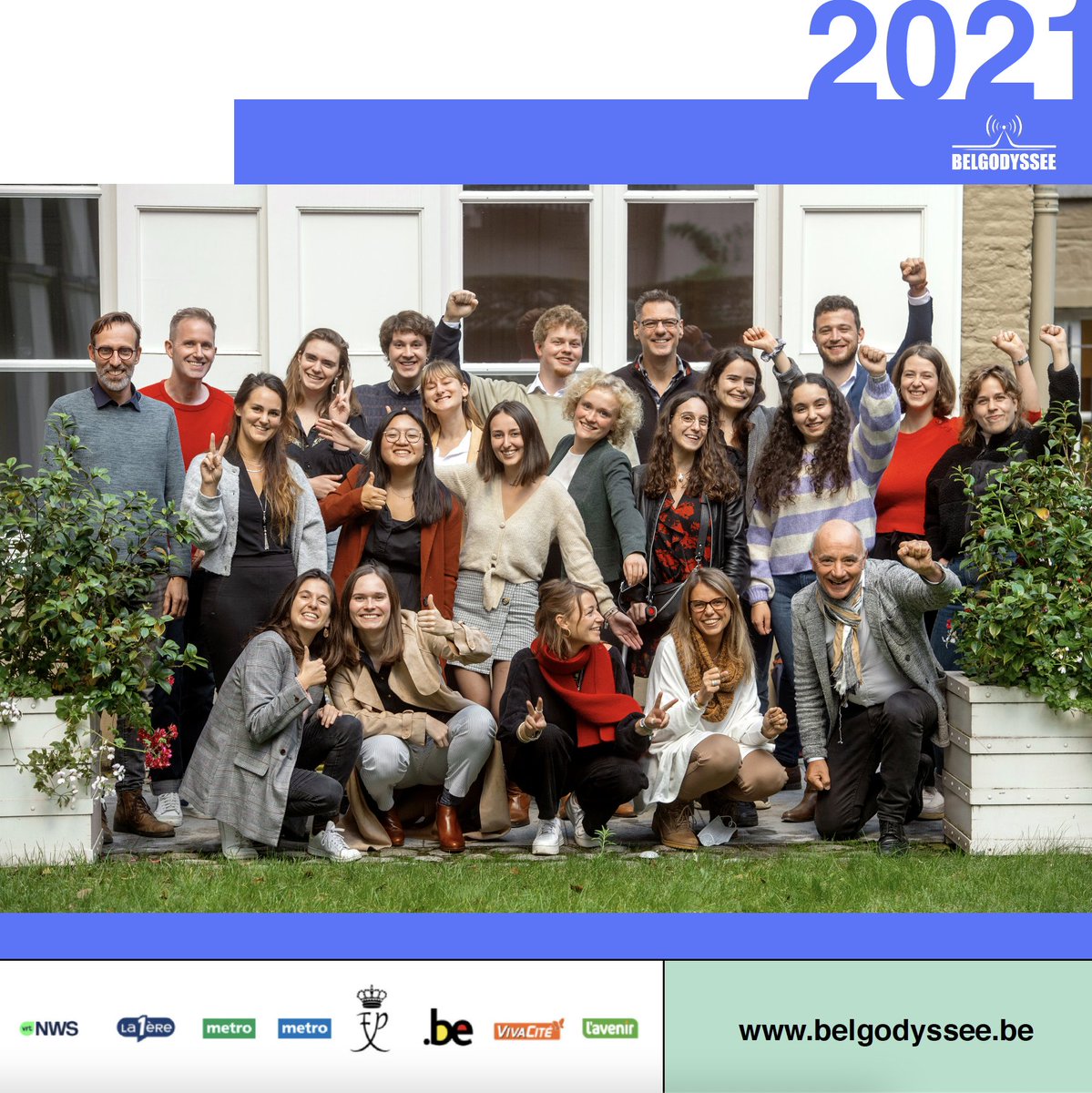 La nouvelle génération de la @belgodyssee !
De nieuwe #Belgodyssee2021 generatie!