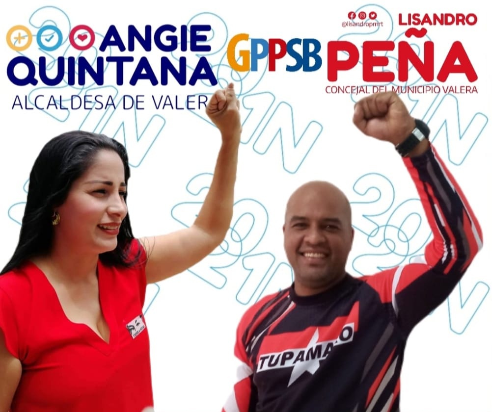 Johancastellan's tweet photo. Porque la unidad no debe ser solo una consigna!!! Este #21N @AngieQuintanaC alcaldesa de Valera @PartidoPSUV y @LISANDROPMRT Concejal @Trujillo_MRT   Juntos @SiPodemos_Vzla #GPPSB https://t.co/eRIZfSmoeo