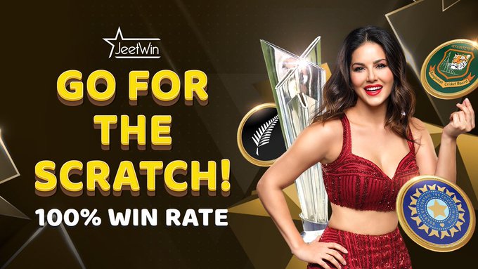 Time to gear up for T20-themed scratch card game available only on @JeetWinOfficial App. With a 100%-win