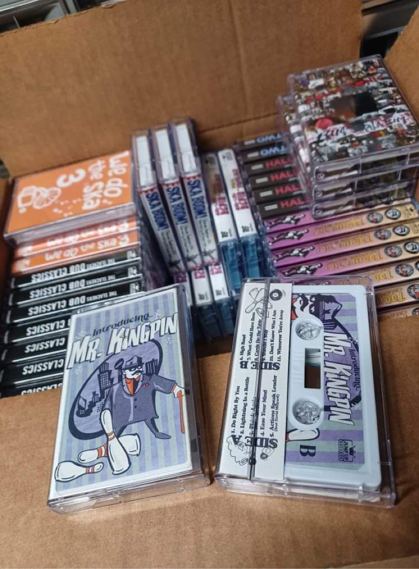 October 10-16 is Cassette week 2021! Jump Up has 7 new titles including our new album ready to ship. pick yours up from <a href="/jumpuprecords/">JUMP UP SKA Chicago</a> #skatwitter #ska #cassetteweek #FridayFeeling #StayTuned .