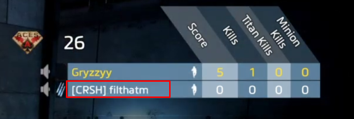 Iniqu1ty's tweet photo. This person is able to crash any server they're in. There's also someone running around on Xbox completely invisible. There's also racist gamers in game chat every day. And cheaters that were reported months ago that still play every day. If we're the core, show us. @Respawn https://t.co/uHTK6QHtxI