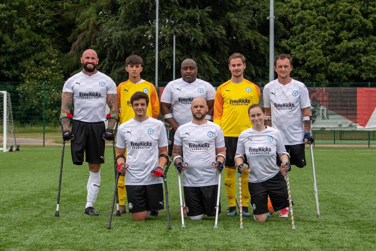 Our <a href="/PUFCAmpFooty/">Peterborough Amputee</a> team are back in action this weekend, for the first time since their FA Disability Cup win in the summer. This season we have teams in both the premiership and championship of the <a href="/amputeefootball/">England Amputee FA</a> leagues. Good Luck! <a href="/FreeKicks/">FreeKicksFoundation™</a> @CfgLaw