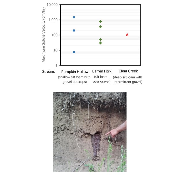 GareyAFox's tweet photo. Interested in the role of preferential flow and its affect on flow, nutrient, and pesticide transport through #riparianbuffers? Great introduction article to a new special collection in @ASABEorg journals: https://t.co/ADmJEMZIMX #PreferentialFlow https://t.co/75eK5LnC28