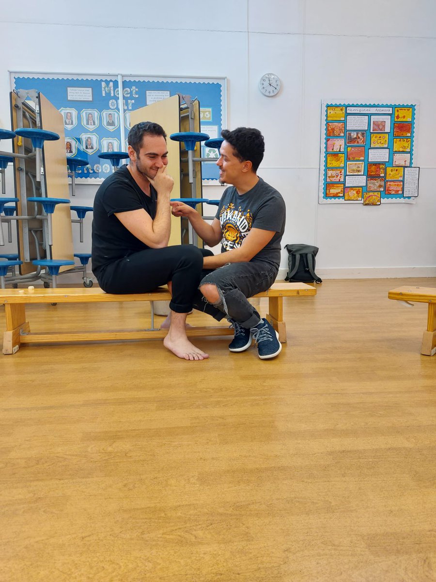 JerusalemDemons's tweet photo. Rehearsals are in full swing for our first show next Saturday with @tsitsitfringe! https://t.co/j8E1JxKTk2