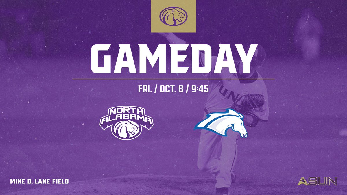 UNABaseball's tweet photo. Its Here!!! Game Day and here is what your starting lineup looks like!!! ๐ฅ๐ฅ๐ฅ๐ฅ๐ฅ๐ฅ๐ฅ
#starttheprocess #roarlions https://t.co/IBWpwArxDf