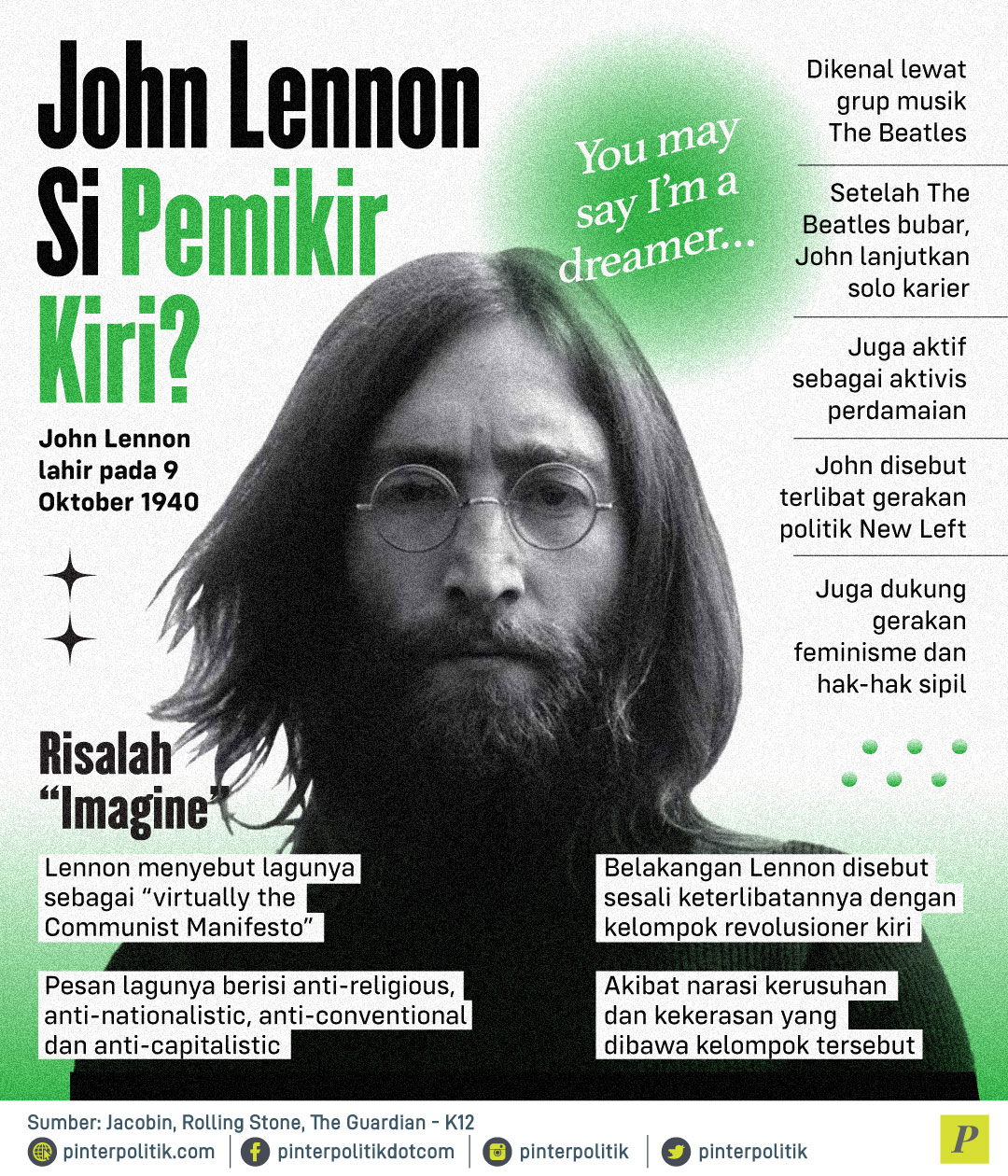 Happy birthday John Lennon.   