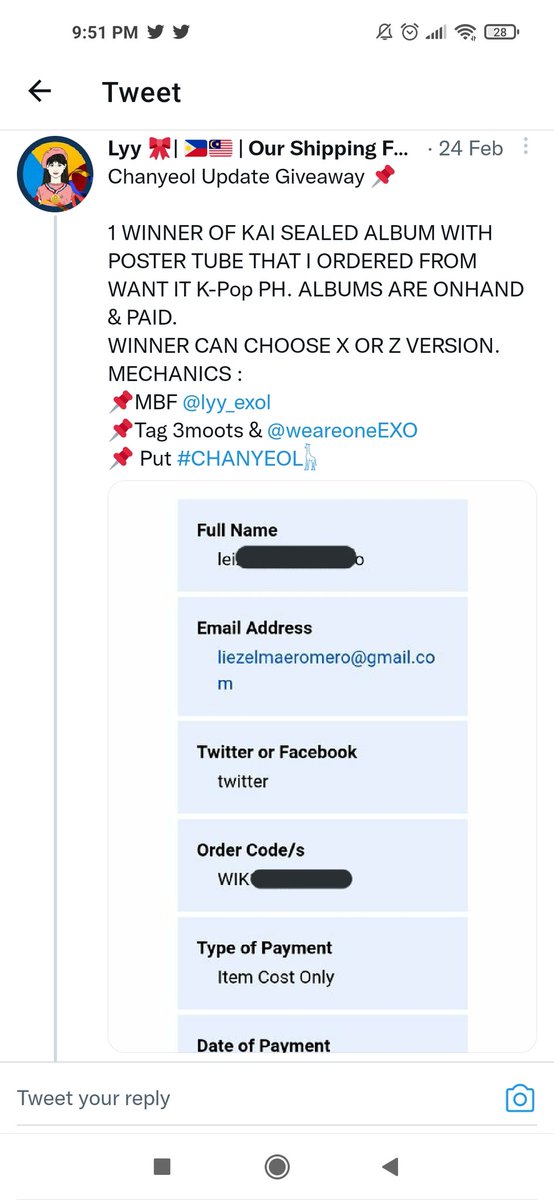 Whatever1234514's tweet photo. @lyy_exol Ate, ito po una kong sali ng GA sa inyo 😅 Feb po iyan 😅 https://t.co/w8Dj5eEI3k