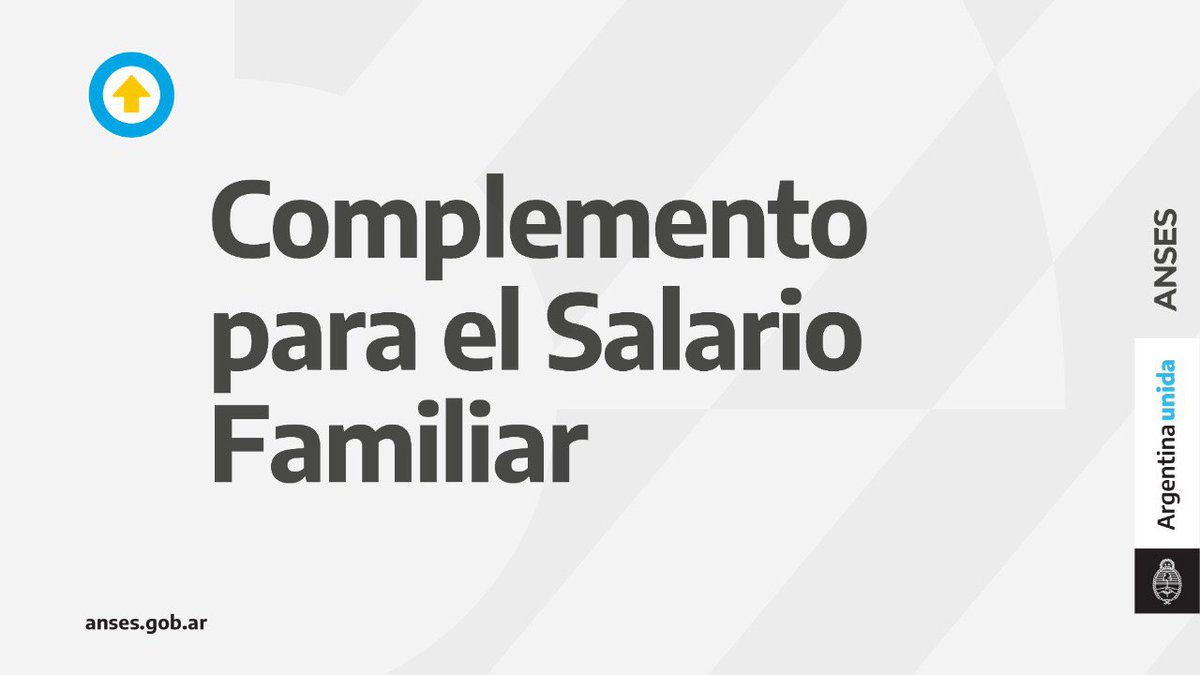 • Complemento mensual para el Salario Familiar

En el mes de octubre duplicamos el valor de la Asignación por Hija y/o Hijo del salario familiar de 2.1 millones de trabajadoras y trabajadores.