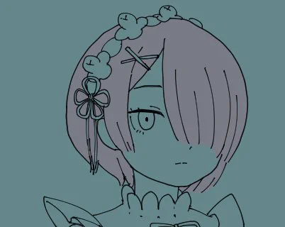このラム、背景の色変えただけで髪色は同じなんだけど、どう見ても違う色に見えるの面白いよなあ
これだから色塗りは楽しい 