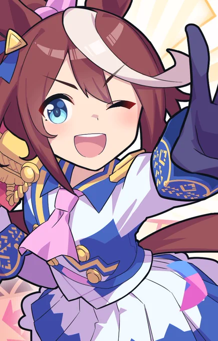 トウカイテイオー!
#ウマ娘 